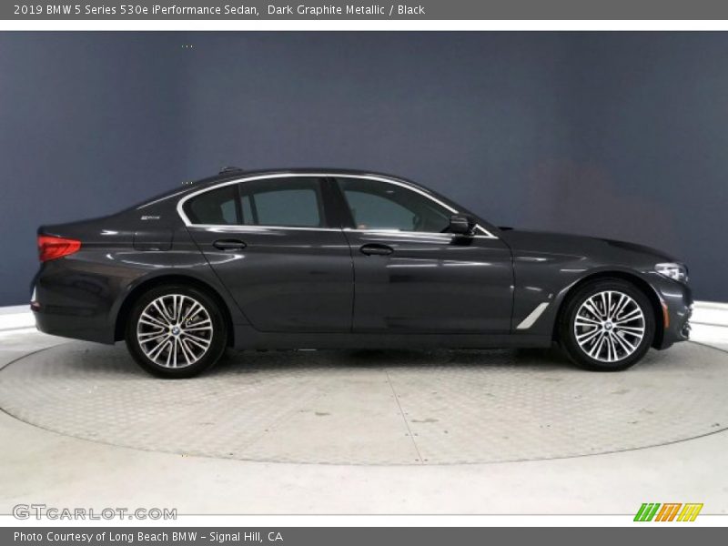 Dark Graphite Metallic / Black 2019 BMW 5 Series 530e iPerformance Sedan