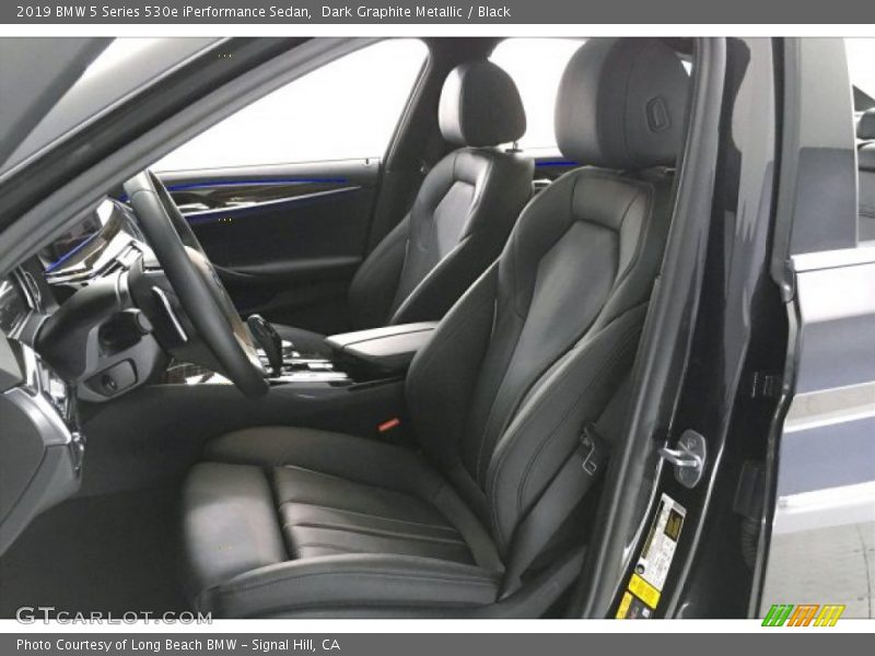 Dark Graphite Metallic / Black 2019 BMW 5 Series 530e iPerformance Sedan