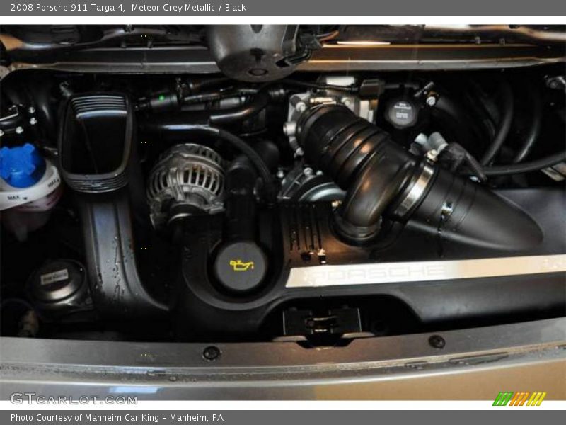 Meteor Grey Metallic / Black 2008 Porsche 911 Targa 4