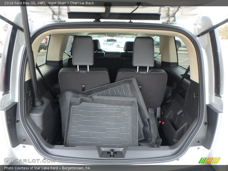 Ingot Silver / Charcoal Black 2019 Ford Flex SEL AWD