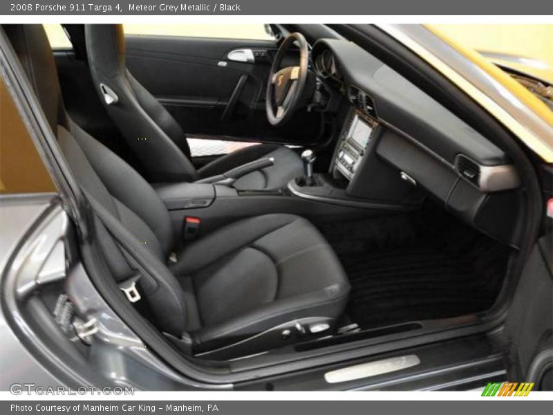 Meteor Grey Metallic / Black 2008 Porsche 911 Targa 4