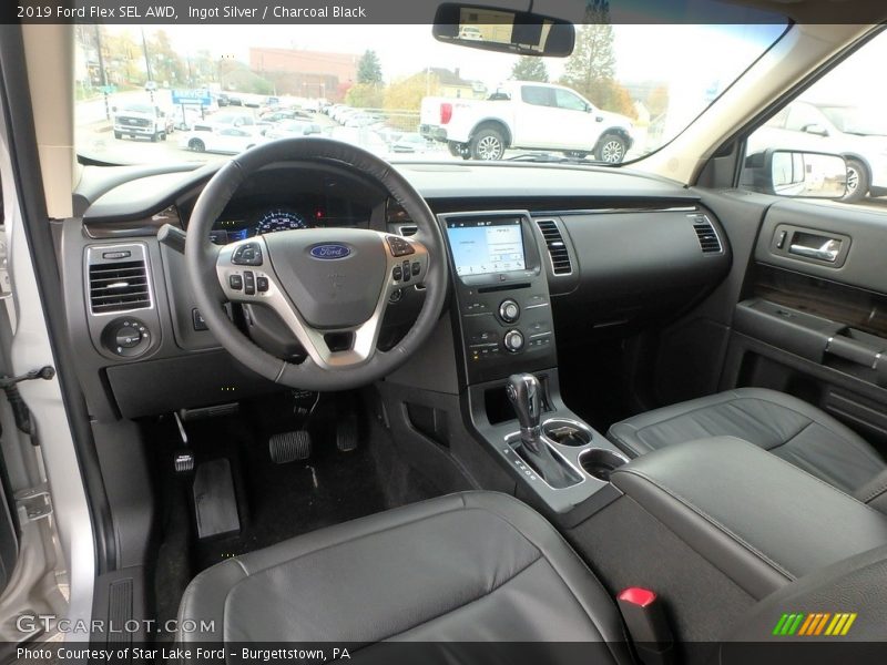  2019 Flex SEL AWD Charcoal Black Interior