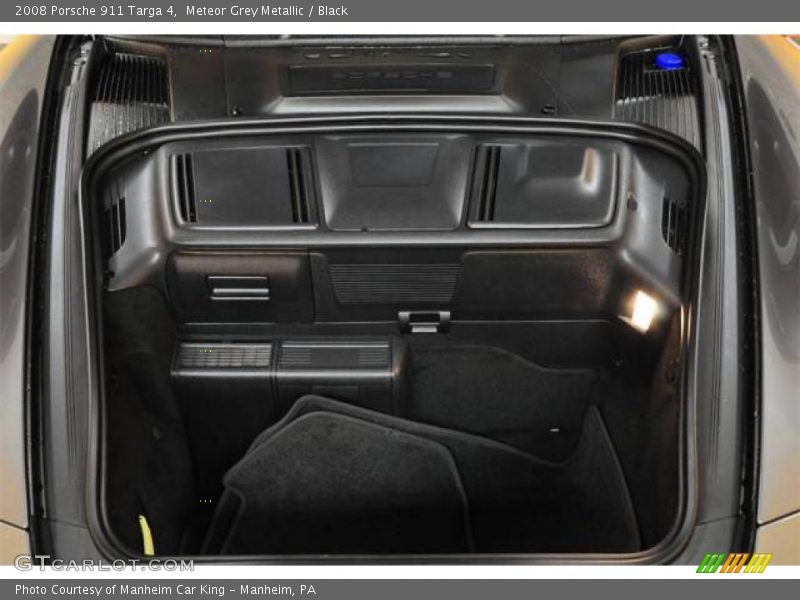 Meteor Grey Metallic / Black 2008 Porsche 911 Targa 4