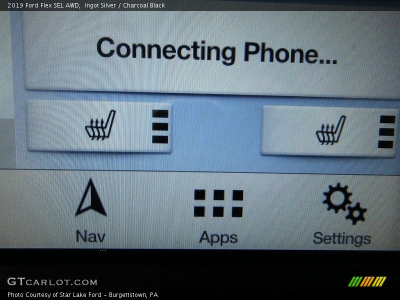Ingot Silver / Charcoal Black 2019 Ford Flex SEL AWD