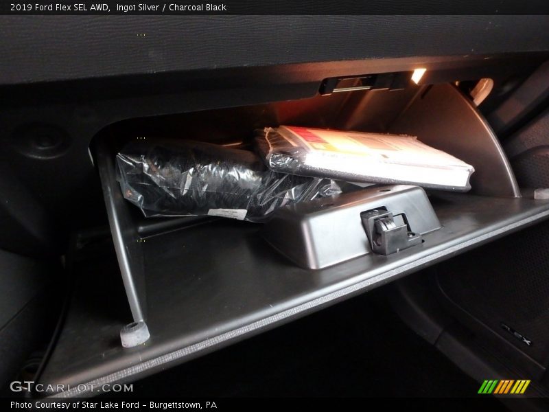 Ingot Silver / Charcoal Black 2019 Ford Flex SEL AWD