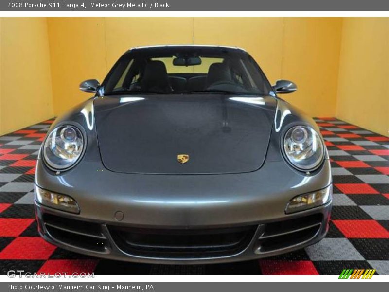 Meteor Grey Metallic / Black 2008 Porsche 911 Targa 4