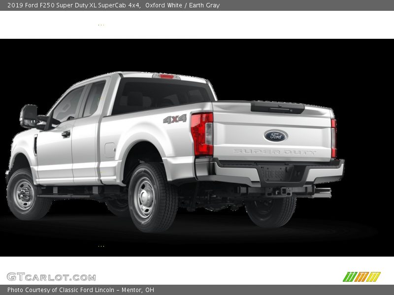Oxford White / Earth Gray 2019 Ford F250 Super Duty XL SuperCab 4x4