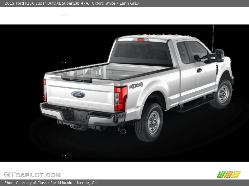 Oxford White / Earth Gray 2019 Ford F250 Super Duty XL SuperCab 4x4