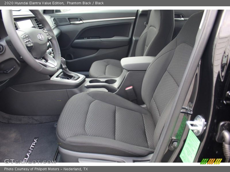 Phantom Black / Black 2020 Hyundai Elantra Value Edition
