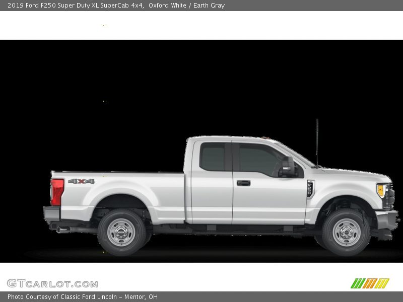 Oxford White / Earth Gray 2019 Ford F250 Super Duty XL SuperCab 4x4