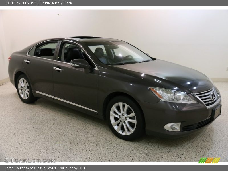 Truffle Mica / Black 2011 Lexus ES 350