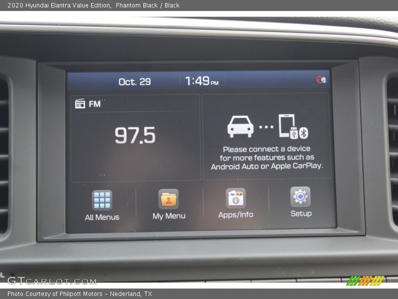 Phantom Black / Black 2020 Hyundai Elantra Value Edition