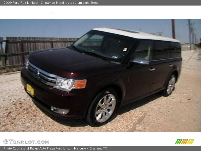 Cinnamon Metallic / Medium Light Stone 2009 Ford Flex Limited