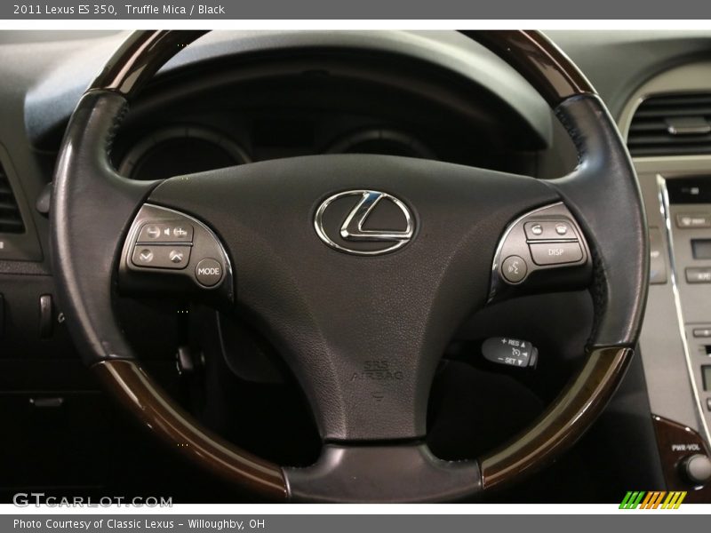 Truffle Mica / Black 2011 Lexus ES 350