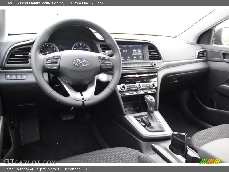 Phantom Black / Black 2020 Hyundai Elantra Value Edition