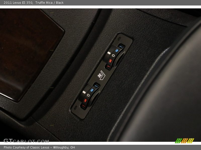 Truffle Mica / Black 2011 Lexus ES 350