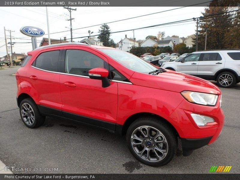 Front 3/4 View of 2019 EcoSport Titanium 4WD