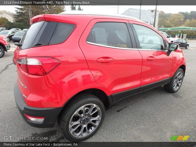 Race Red / Ebony Black 2019 Ford EcoSport Titanium 4WD
