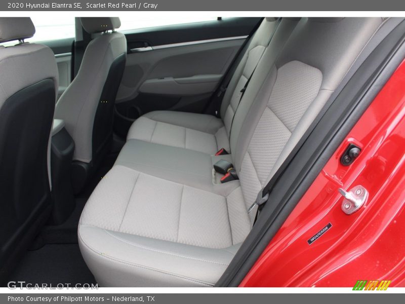 Scarlet Red Pearl / Gray 2020 Hyundai Elantra SE