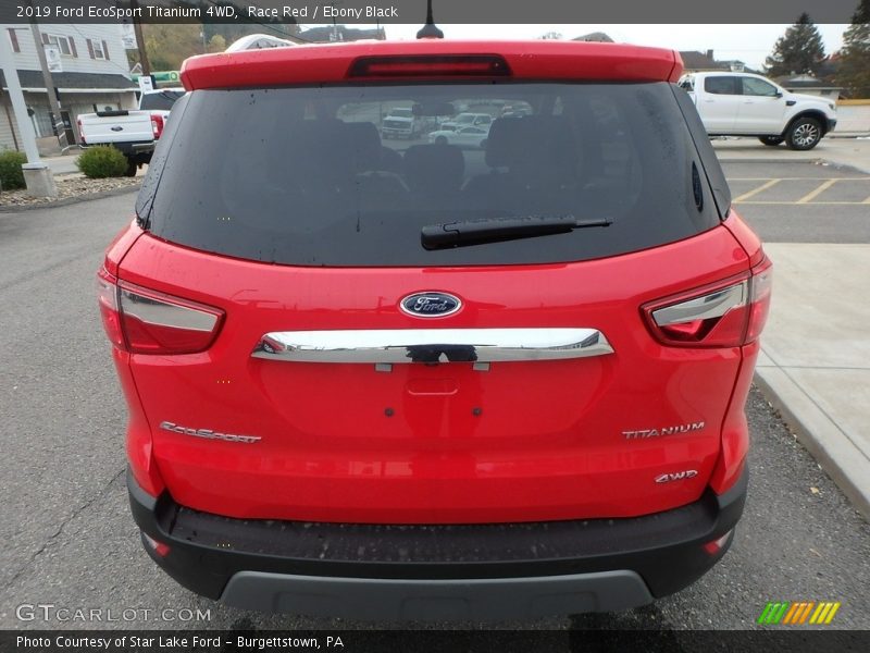 Race Red / Ebony Black 2019 Ford EcoSport Titanium 4WD