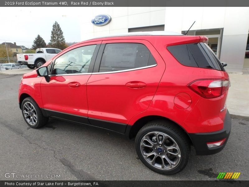 Race Red / Ebony Black 2019 Ford EcoSport Titanium 4WD