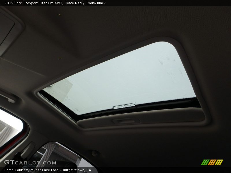 Race Red / Ebony Black 2019 Ford EcoSport Titanium 4WD