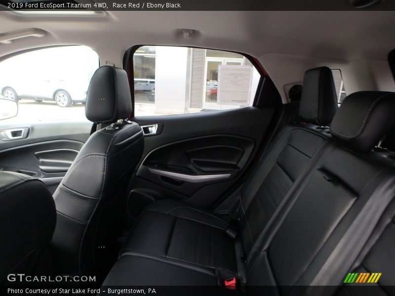 Rear Seat of 2019 EcoSport Titanium 4WD