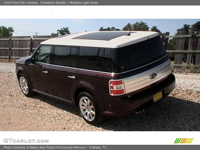 Cinnamon Metallic / Medium Light Stone 2009 Ford Flex Limited