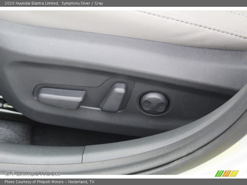Symphony Silver / Gray 2020 Hyundai Elantra Limited