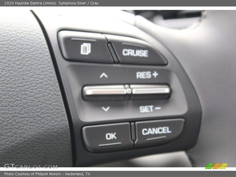Symphony Silver / Gray 2020 Hyundai Elantra Limited