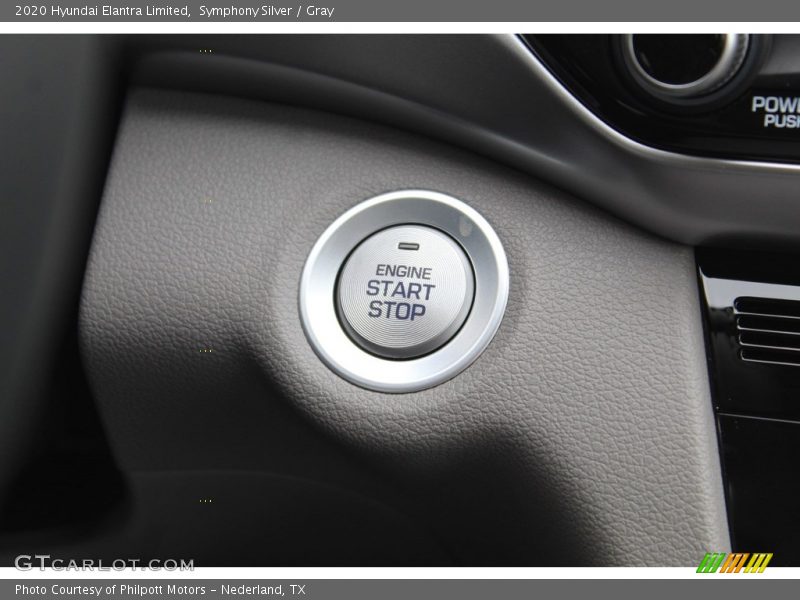 Symphony Silver / Gray 2020 Hyundai Elantra Limited