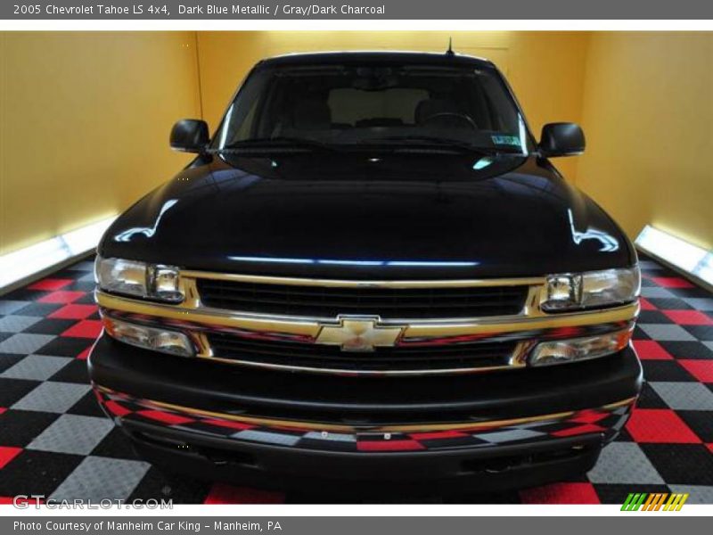 Dark Blue Metallic / Gray/Dark Charcoal 2005 Chevrolet Tahoe LS 4x4