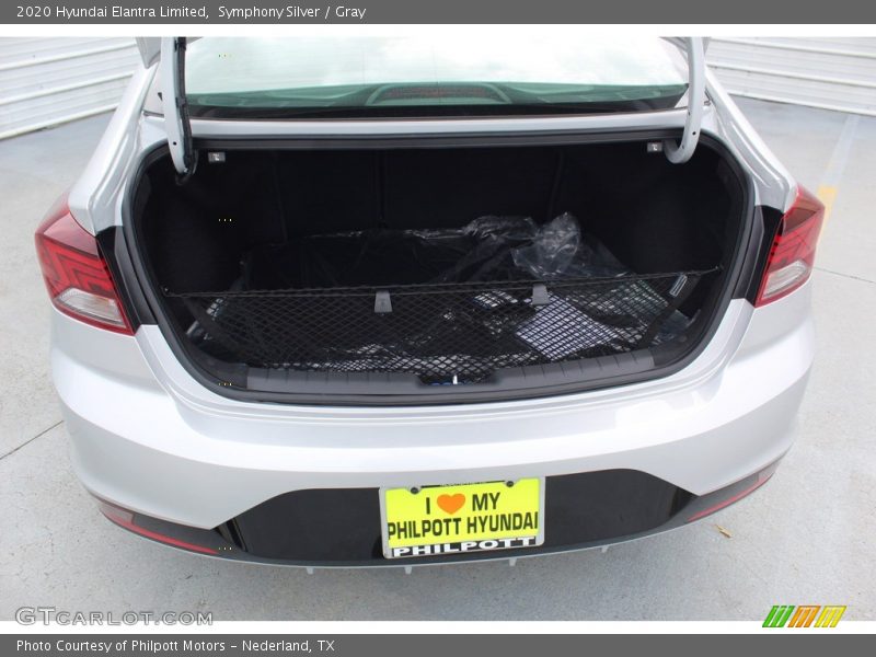 Symphony Silver / Gray 2020 Hyundai Elantra Limited