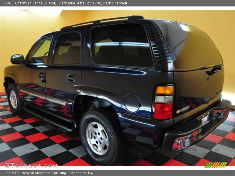 Dark Blue Metallic / Gray/Dark Charcoal 2005 Chevrolet Tahoe LS 4x4