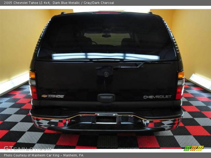 Dark Blue Metallic / Gray/Dark Charcoal 2005 Chevrolet Tahoe LS 4x4