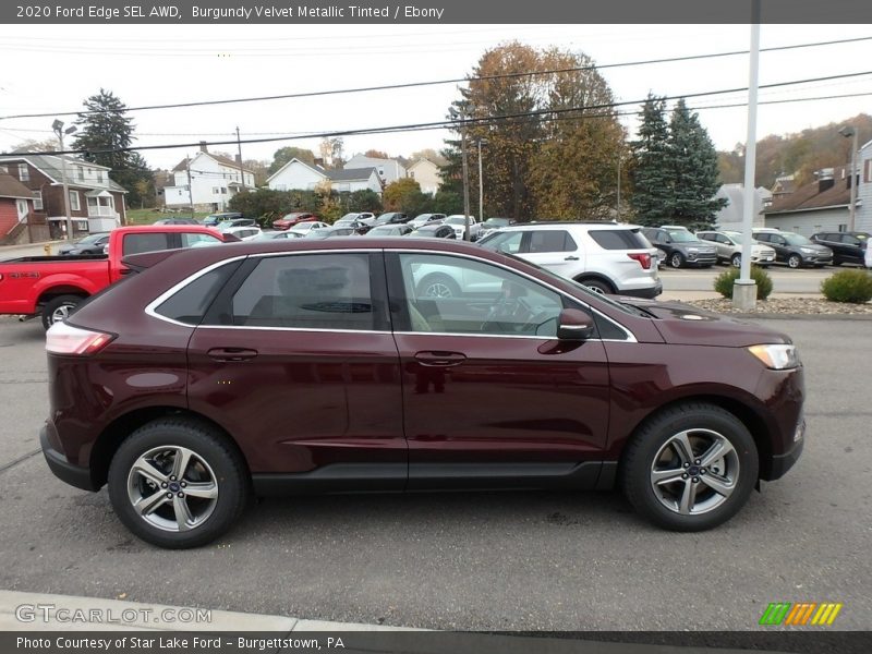  2020 Edge SEL AWD Burgundy Velvet Metallic Tinted