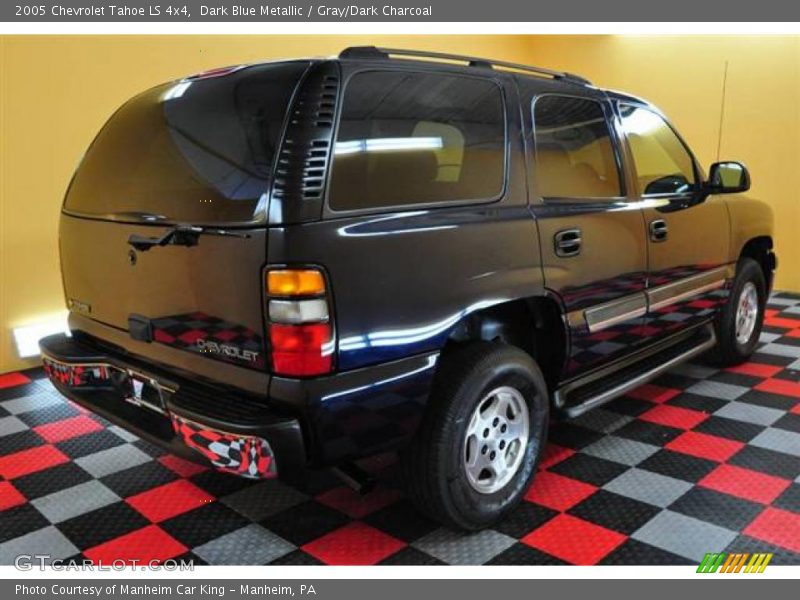 Dark Blue Metallic / Gray/Dark Charcoal 2005 Chevrolet Tahoe LS 4x4