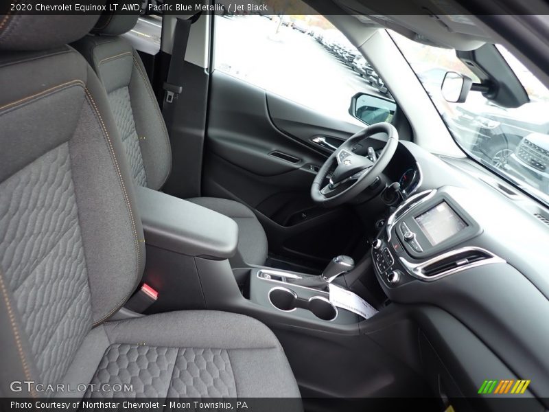 Pacific Blue Metallic / Jet Black 2020 Chevrolet Equinox LT AWD