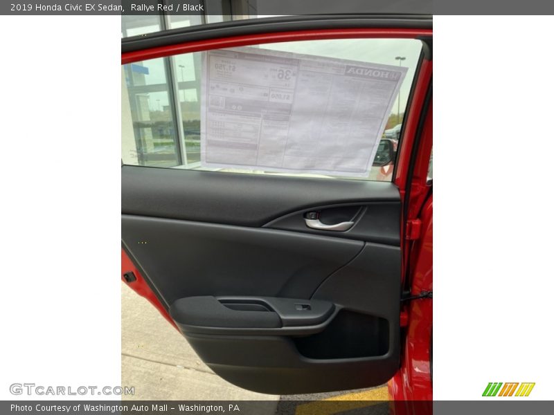 Door Panel of 2019 Civic EX Sedan