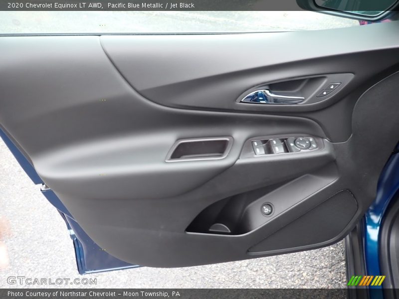 Pacific Blue Metallic / Jet Black 2020 Chevrolet Equinox LT AWD