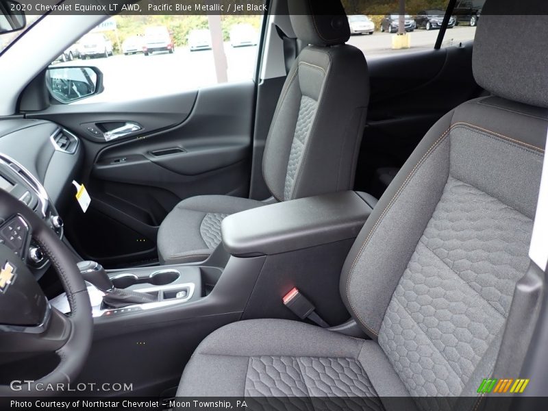Pacific Blue Metallic / Jet Black 2020 Chevrolet Equinox LT AWD