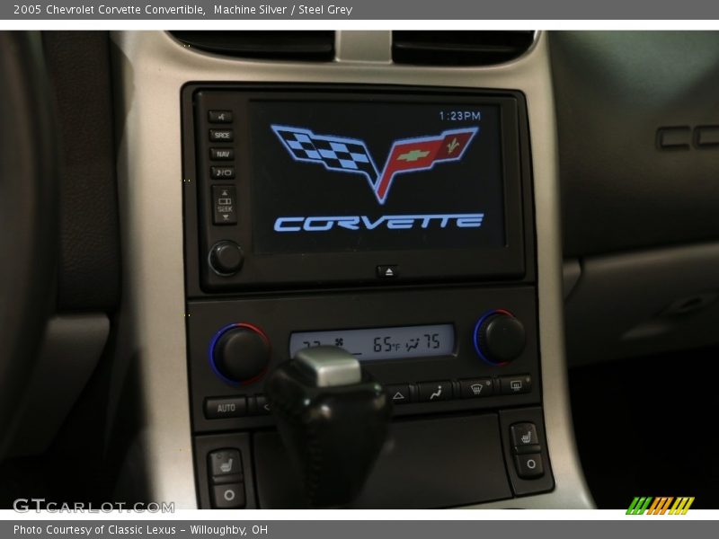 Machine Silver / Steel Grey 2005 Chevrolet Corvette Convertible