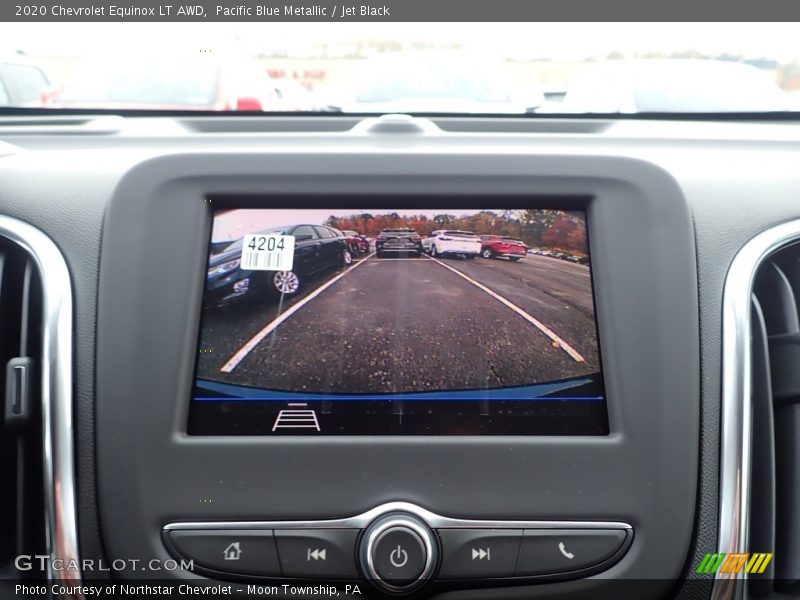 Pacific Blue Metallic / Jet Black 2020 Chevrolet Equinox LT AWD