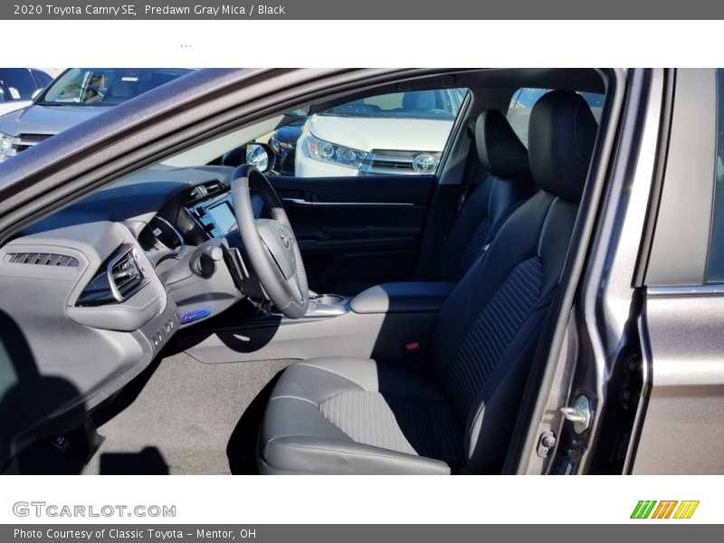 Predawn Gray Mica / Black 2020 Toyota Camry SE