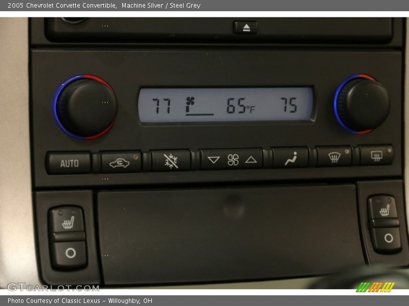 Machine Silver / Steel Grey 2005 Chevrolet Corvette Convertible