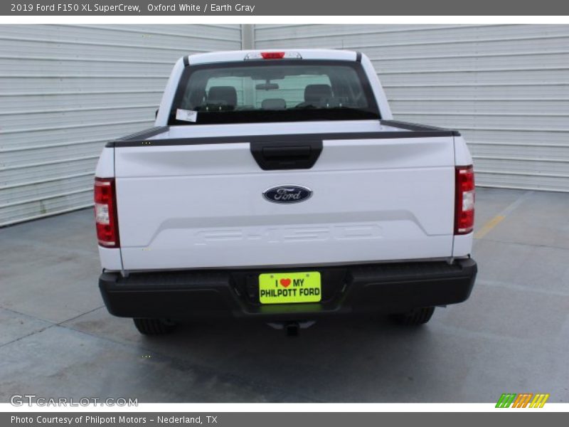 Oxford White / Earth Gray 2019 Ford F150 XL SuperCrew