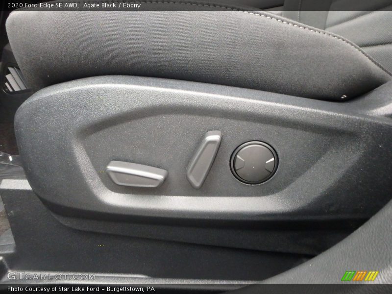 Agate Black / Ebony 2020 Ford Edge SE AWD