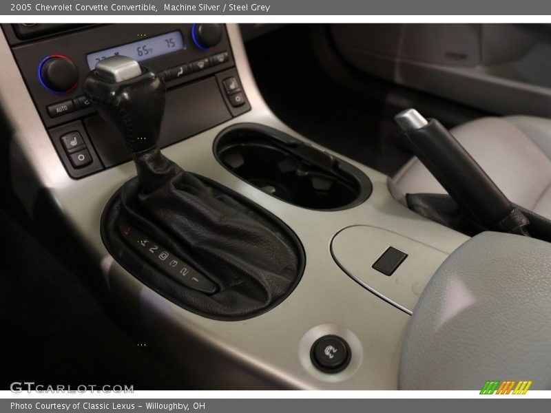 Machine Silver / Steel Grey 2005 Chevrolet Corvette Convertible