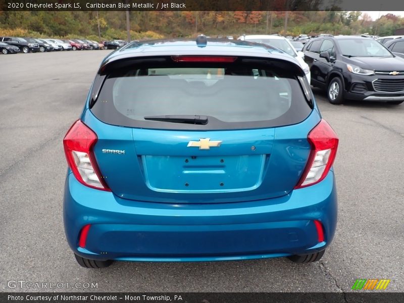 Caribbean Blue Metallic / Jet Black 2020 Chevrolet Spark LS