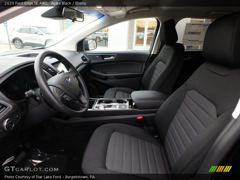 Front Seat of 2020 Edge SE AWD